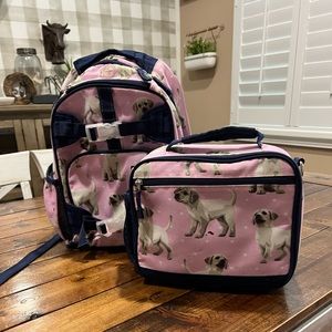 Pottery Barn Kids backpack and lunchbox